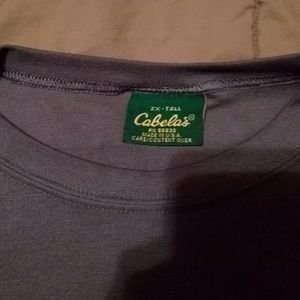 Cabelas mens long sleave tee